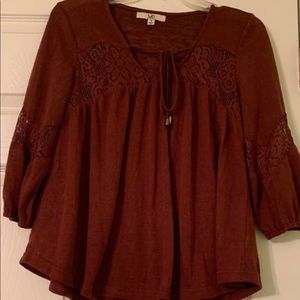 Fall blouse rustic color